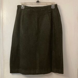 Vintage Karolyne gray/green skirt